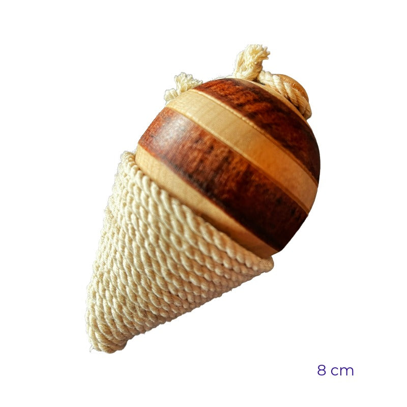 Trompo y Emboque Artesanal de Madera