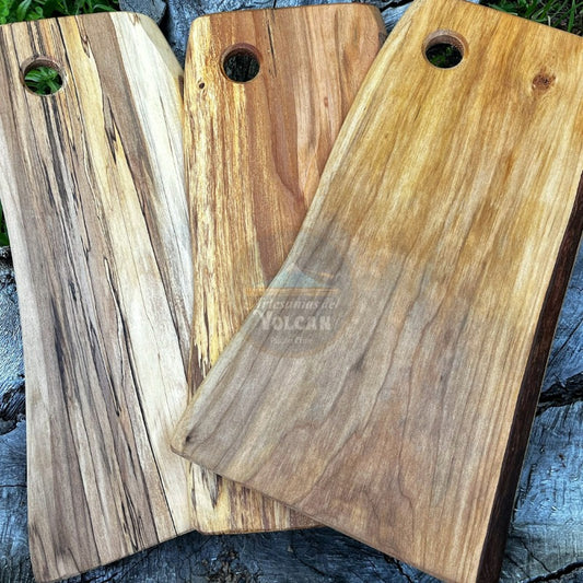 Tabla de Aperitivo Artesanal Lisa – Madera Nativa del Sur de Chile