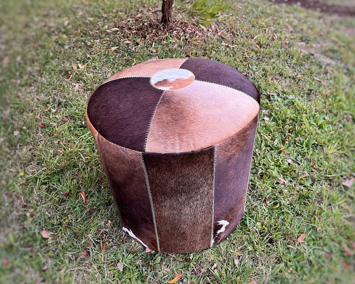 Puff de cuero - Puff de cuero 1