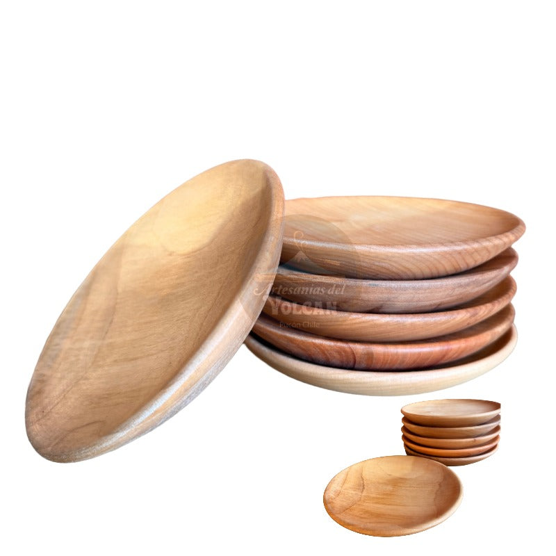 Porta taza de madera artesanal