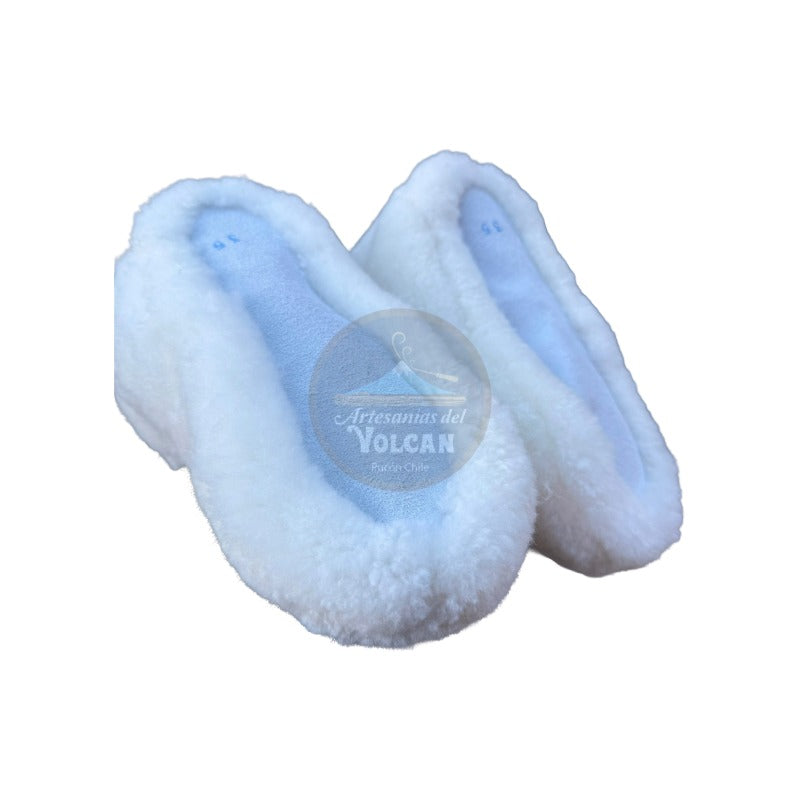 Pantuflas Artesanales de Piel de Oveja · Hechas a Mano en la Araucanía, Chile