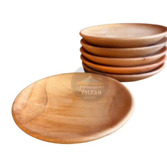 Porta taza de madera artesanal
