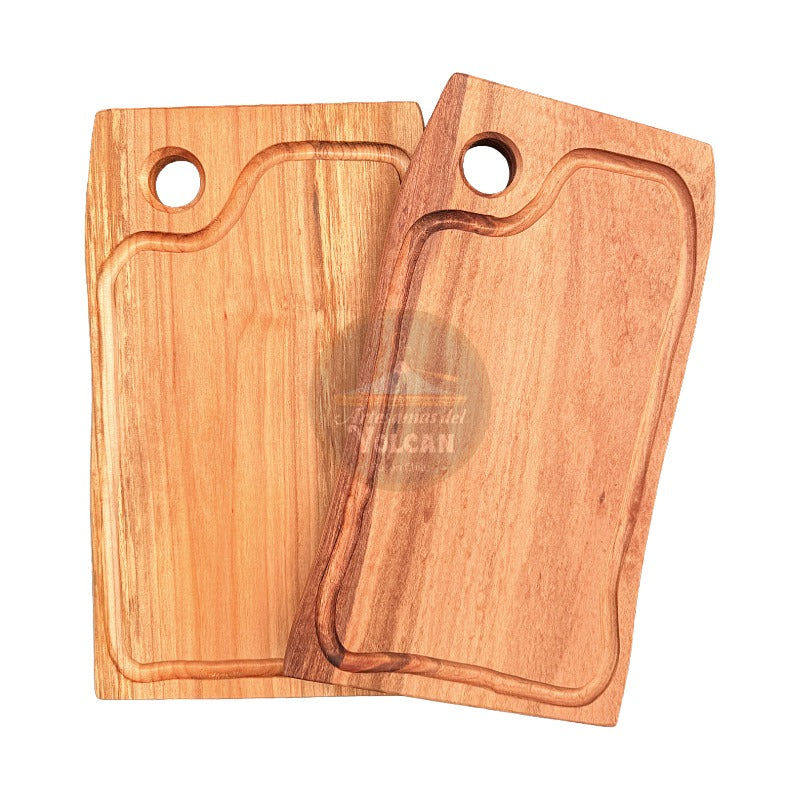 Tabla de Parrilla con surco para Jugos – Madera Nativa