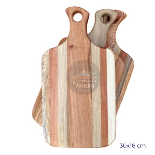 Tabla variedfad de maderas 30x15 cm 