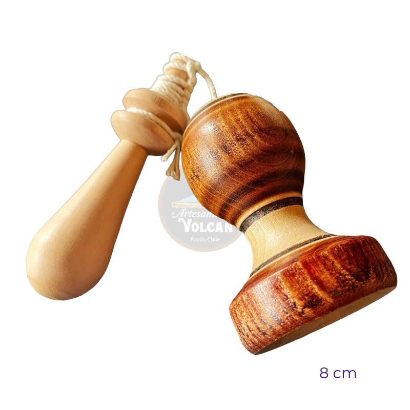 Trompo y Emboque Artesanal de Madera - Emboque